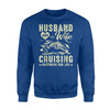 Husband And Wife Cruising Partners For Life Gift  Sweatshirt