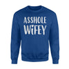 Asshole Wifey Vintage - Best Gift For Mothers Day Sweatshirt