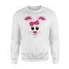 Bunny  Easter Costume-Easter For Girls  Fleece Sweatshirt