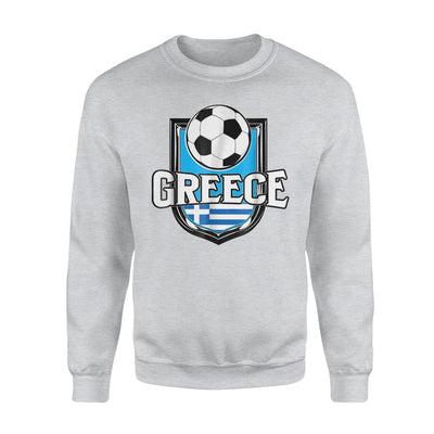 Greece Soccer Ball Greek Flag Football Sweatshirt