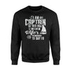 I Am The Boat Captain Of This Boat I Have My Wifes Sweatshirt