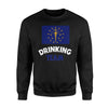 Indiana Drinking Team Alcohol Team Jersey Sweatshirt