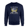 911 Dispatcher Apparel Proud Husband Thin Gold Line Sweatshirt