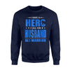 For My Husband ALS Warrior Sweatshirt