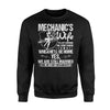 I'm A Mechanic's Wife Mechanic Husband Sweatshirt