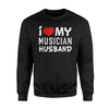 I Love My Musician Husband Women's Sweatshirt