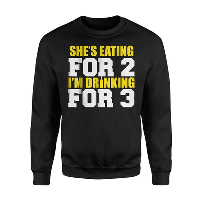 Funny Drinking For Husband. Gift From Pregnant Wife. Sweatshirt