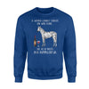 A Woman Cannot Survive On Wine Needs An Appaloosa Sweatshirt