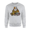 Guinea Pig Book Reading Cavy Pet Librarian Sweatshirt