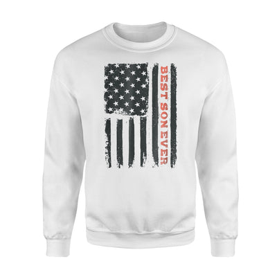 4th Of July USA Flag Best Son Ever Shirt for Men Son Gift Sweatshirt