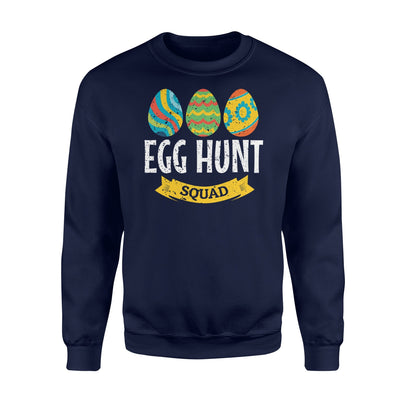 Easter Egg Hunt  Toddler, Squad Tee For Egg Hunt Basket Fleece Sweatshirt