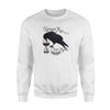 Funny Wine Themed For Women With Clever Poe Reference Sweatshirt