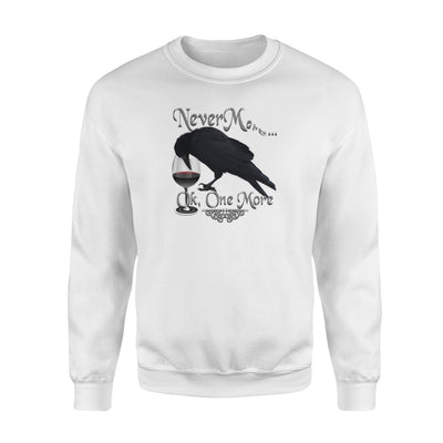 Funny Wine Themed For Women With Clever Poe Reference Sweatshirt