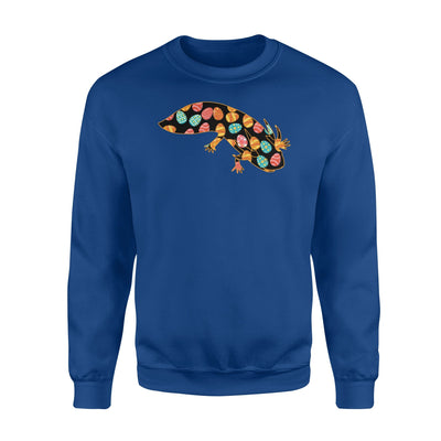 Axolotl Easter Eggs  Fleece Sweatshirt