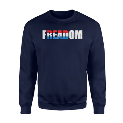 Freadom Book Lover Reader Sweatshirt