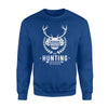 Easter Egg Hunter Deer Antler Hunting Season  Fleece Sweatshirt