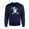 Dabbing Easter Bunny Boys Vintage   Dab Dance Fleece Sweatshirt