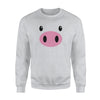 Funny Pig Face Cute Swine Face Halloween Gift Sweatshirt