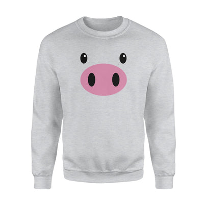 Funny Pig Face Cute Swine Face Halloween Gift Sweatshirt