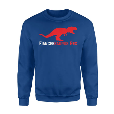 Fianceesaurus Rex Wife Fiancee Engagement Gift Sweatshirt